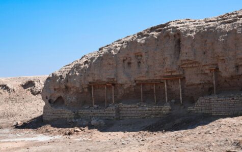Enmebaragesi-Exploration of ancient structures at Kish Archaeological Site in Iraq during summer months