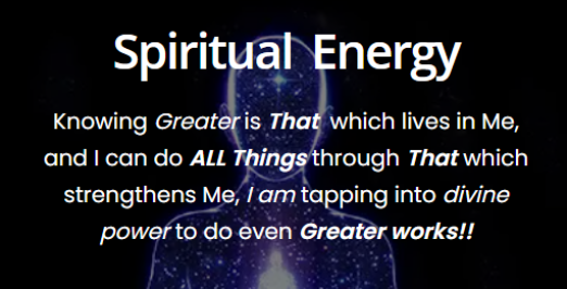 Spiritual Energy on FFC Maintenance Page