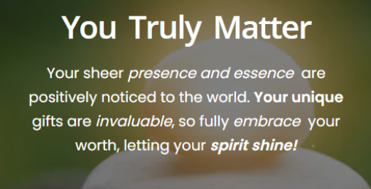 You Matter on FFC Maintenance Page